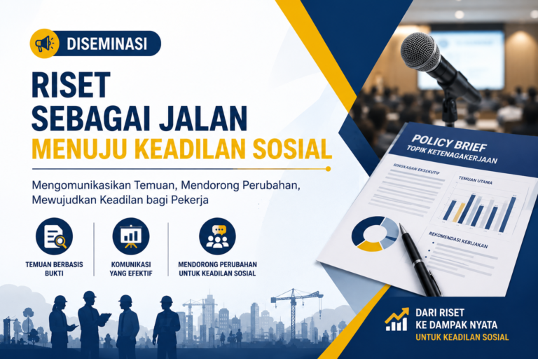 RESEARCH ACADEMY 5 : Diseminasi, Riset Sebagai Jalan Menuju Keadilan Sosial